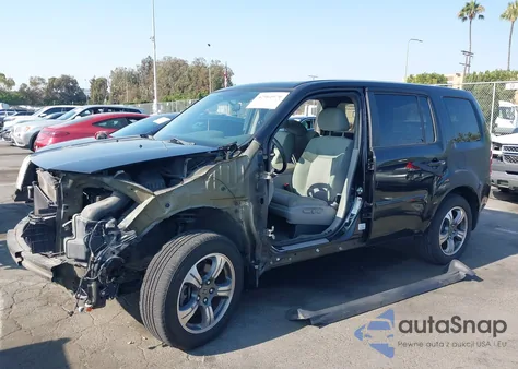 2015 Honda Pilot Se from USA, damaged, VIN 5FNYF3H34FB031392